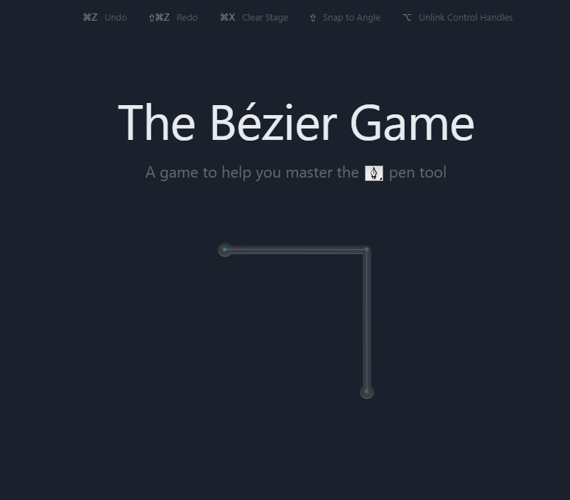 The Bezier Game