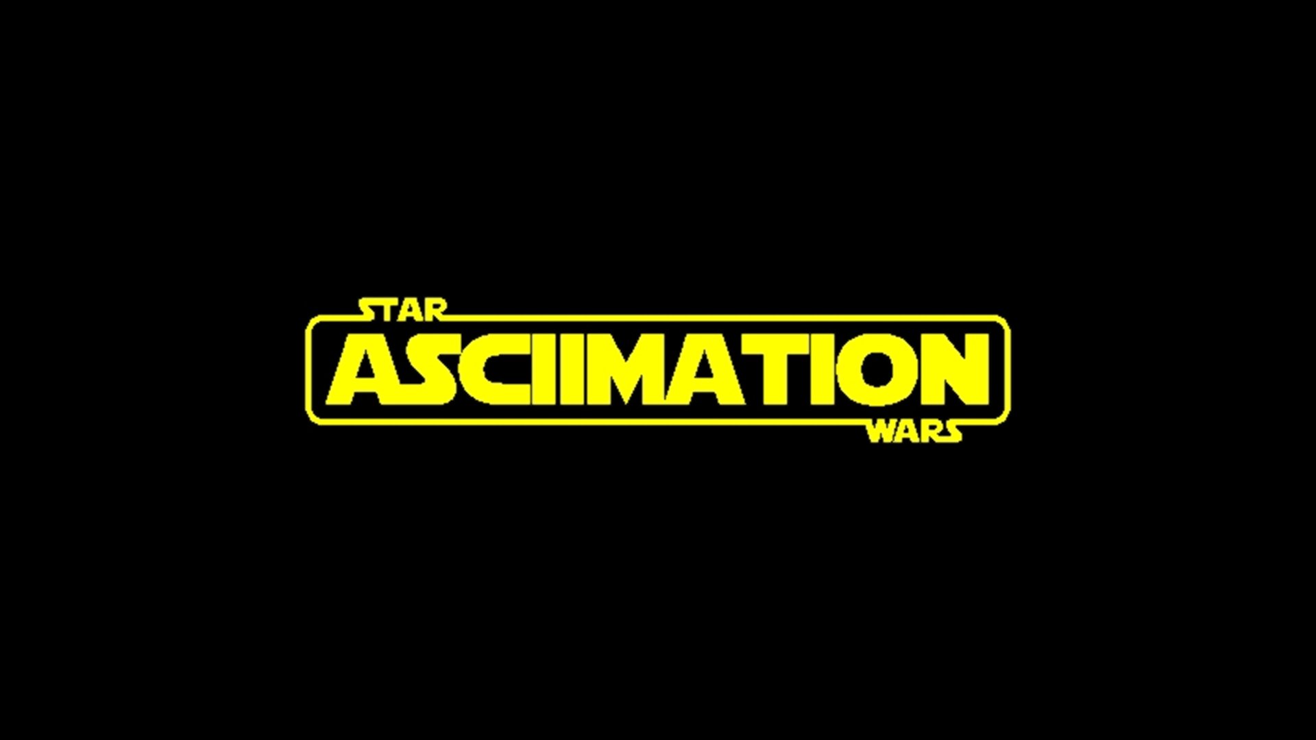 Star wars ASCIIMATION